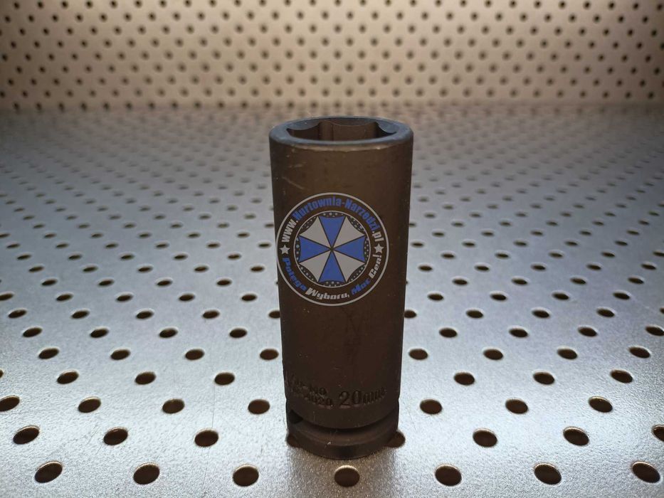 Nasadka długa Udarowa 20mm 1/2" klucz 20mm nasadka długa 20mm