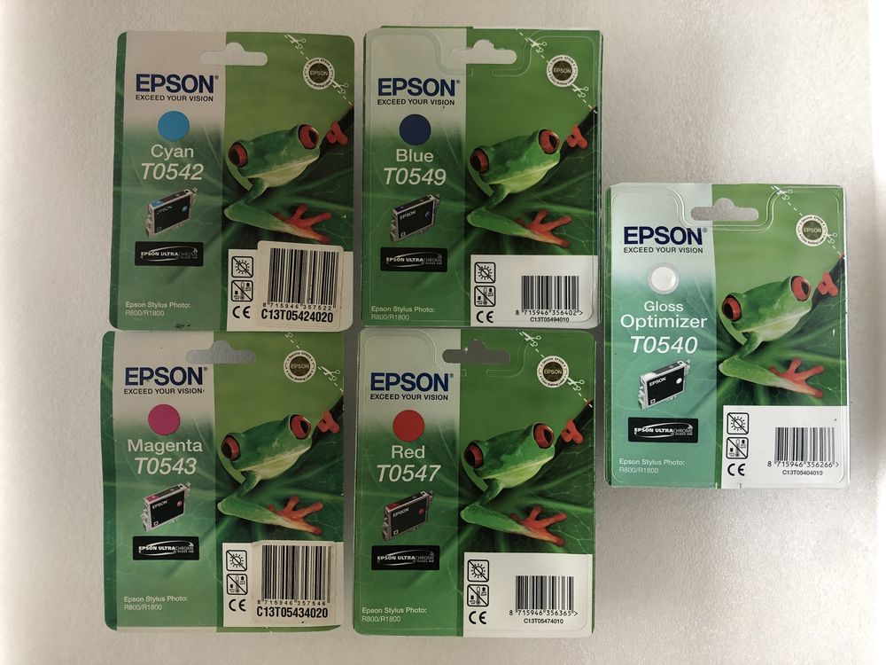 Epson T0540, T0542, T0543, T0547, T0549