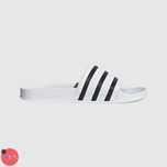 ОРИГІНАЛ шльопанці Adidas Adilette чоловічі білі 44 44.5 28.5 см