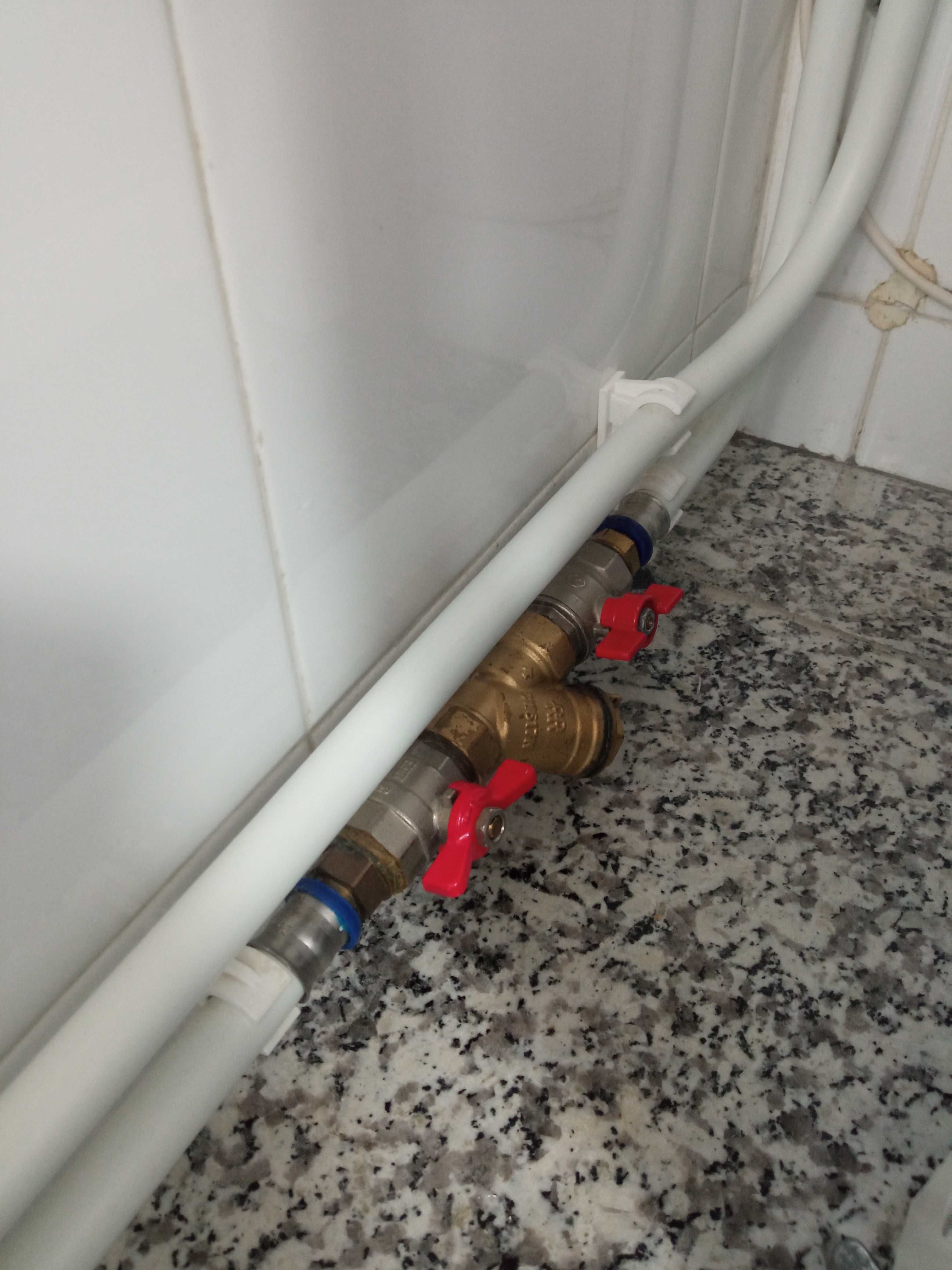 Montagem tubo multicamada Margem Sul