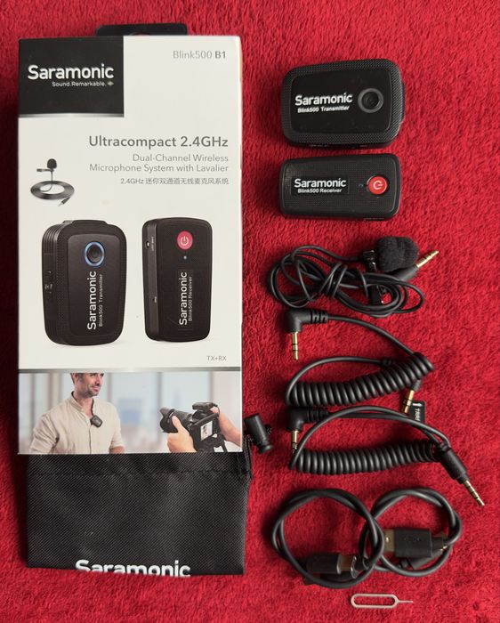 Mikroport, mikrofon bezprzewodowy SARAMONIC Blink500 B1 (TX+RX)