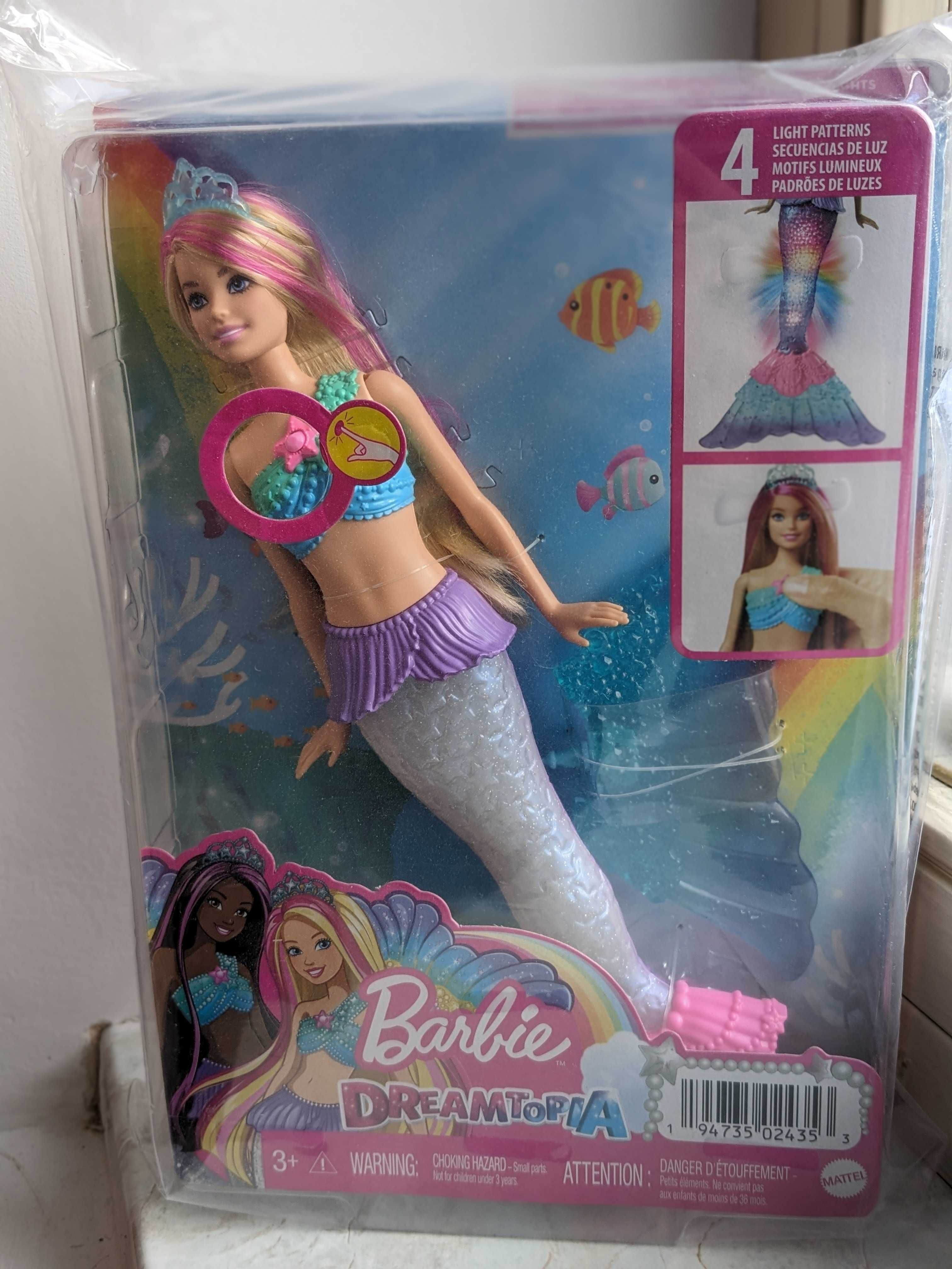 Кукла лялька русалка Barbie dreamtopia Дрімтопія