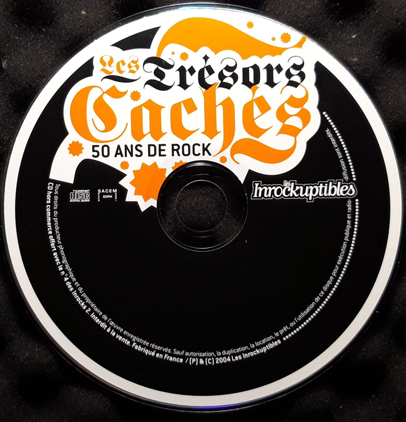 Les Tresors Caches - 50 Ans De Rock (CD, 2004)