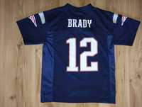 Koszulka NFL M 10-12 New England Patriots Tom Brady 12 USA