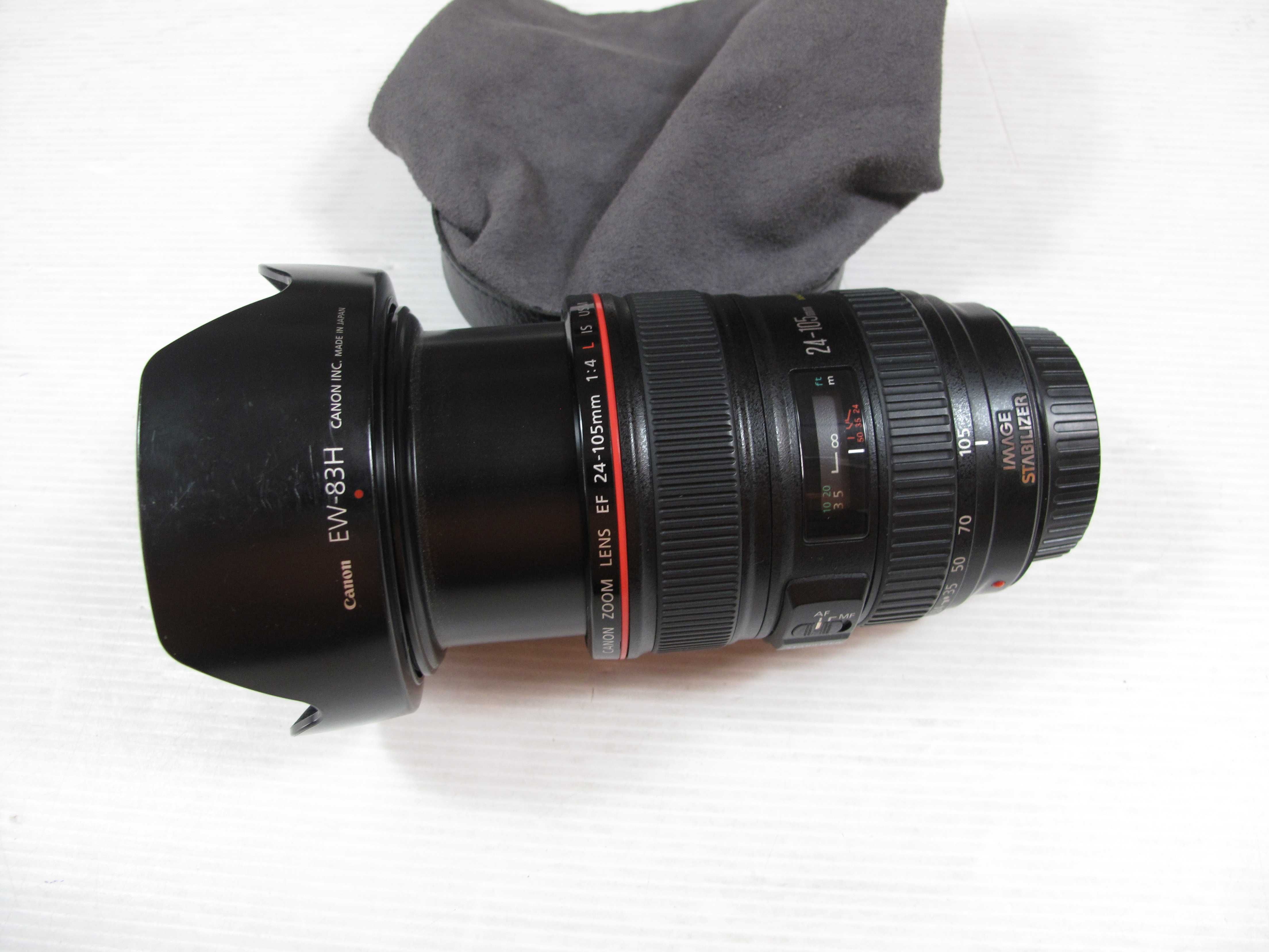 Canon 24-105 L IS na bolsa estado Smi-Nova - Ver fotos