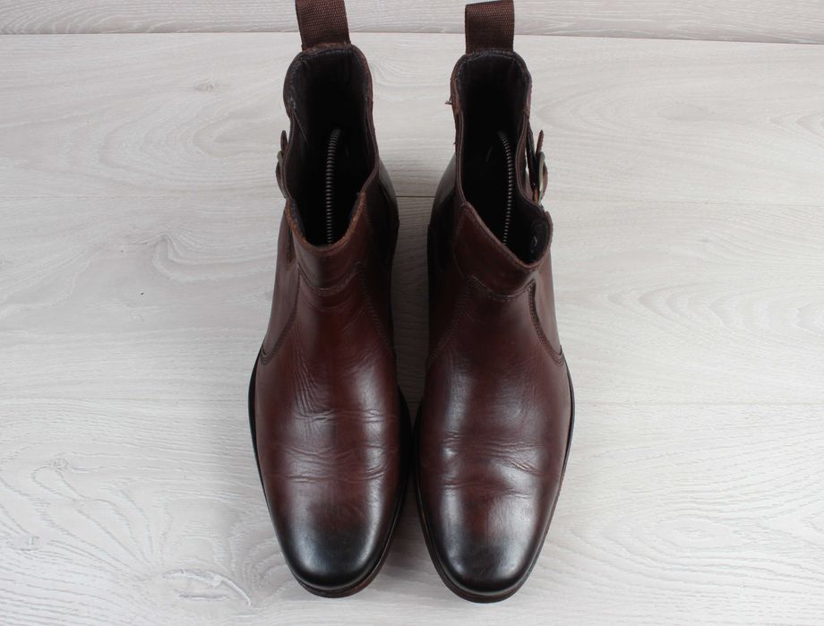 Чоловічі шкіряні черевики челсі Clarks оригінал, розмір 41 - 41.5