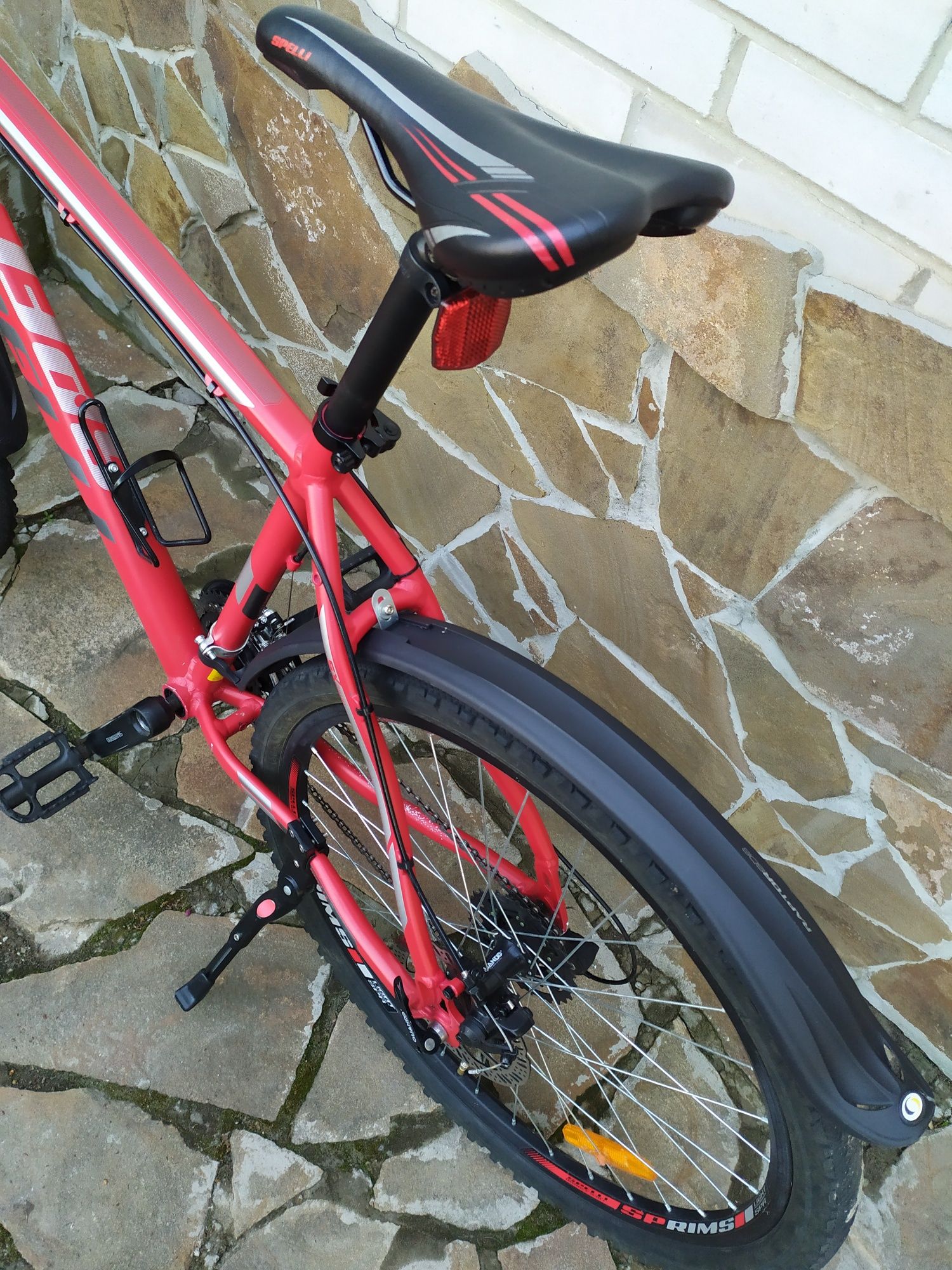 Велосипед гірський spelli SX -2500 алюмінієва рама 19" дискові гальма