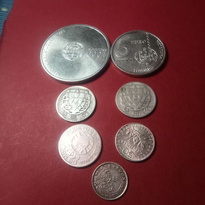 moedas prata varios paises (7)