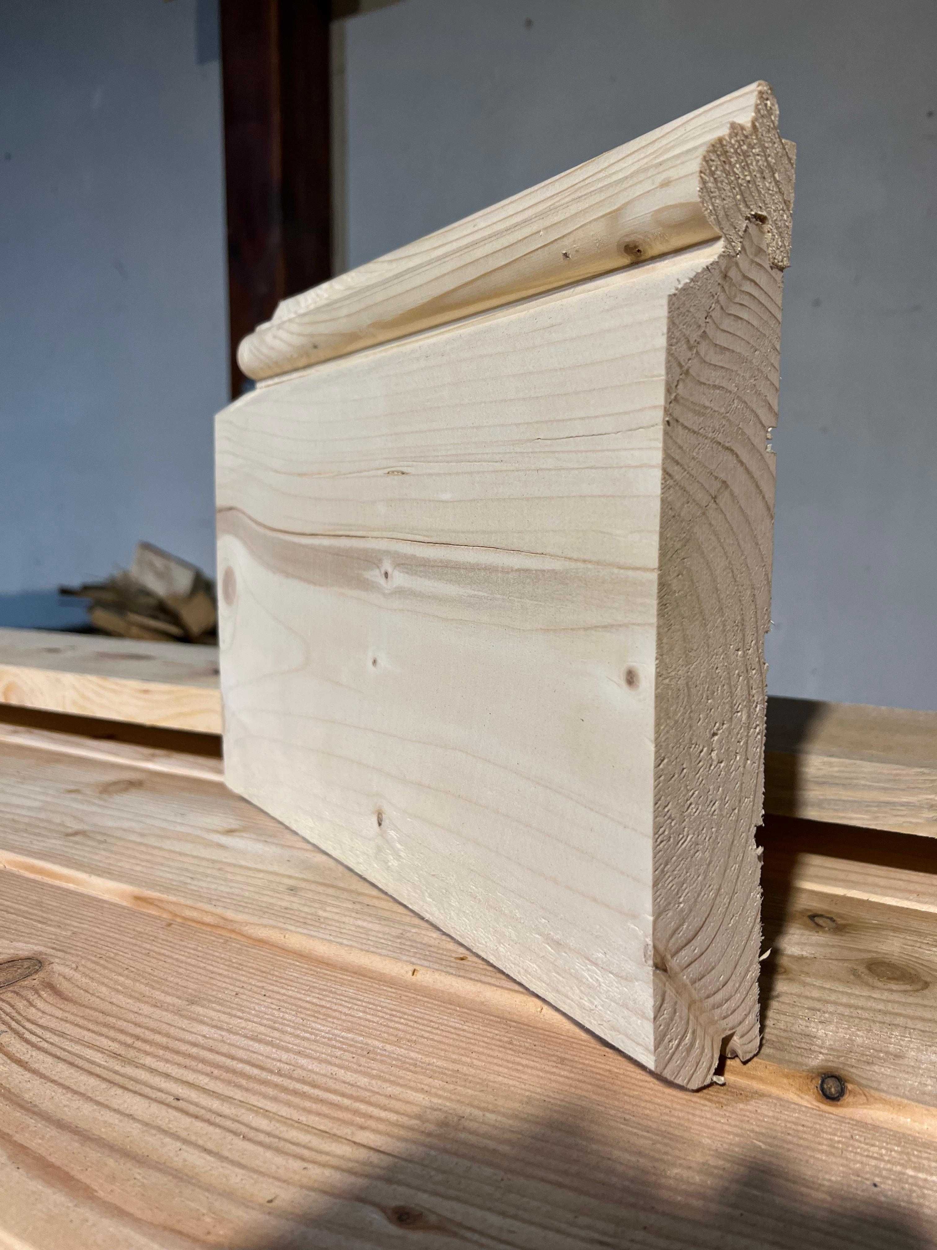 20X3 CM Deski elewacyjne podbitkaPłazyImitacjaBala styl górski warkocz