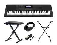 Casio CT-X700 - Keyboard + Statyw + Ława + Słuchawki + Pedał