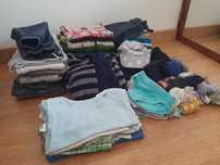 Lote de 60 peças de roupa menino 1ano
