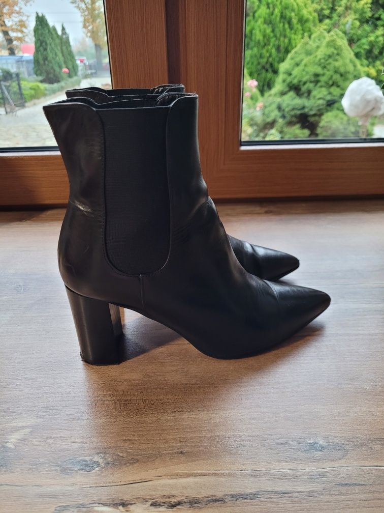 Uterque botki skóra r.36