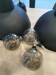 3 lâmpadas IKEA led decorativas