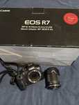 Canon R7 kit lente