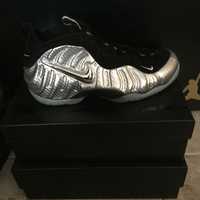 Nike Foamposite Pro Silver Surfer 43