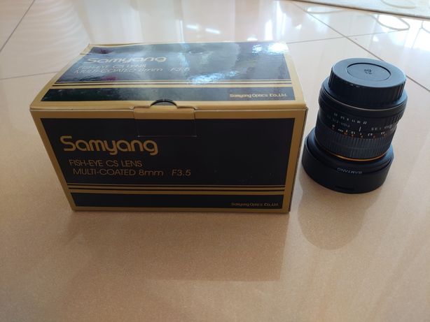 Samsung fish-eye CS Lens 8mm f3.5