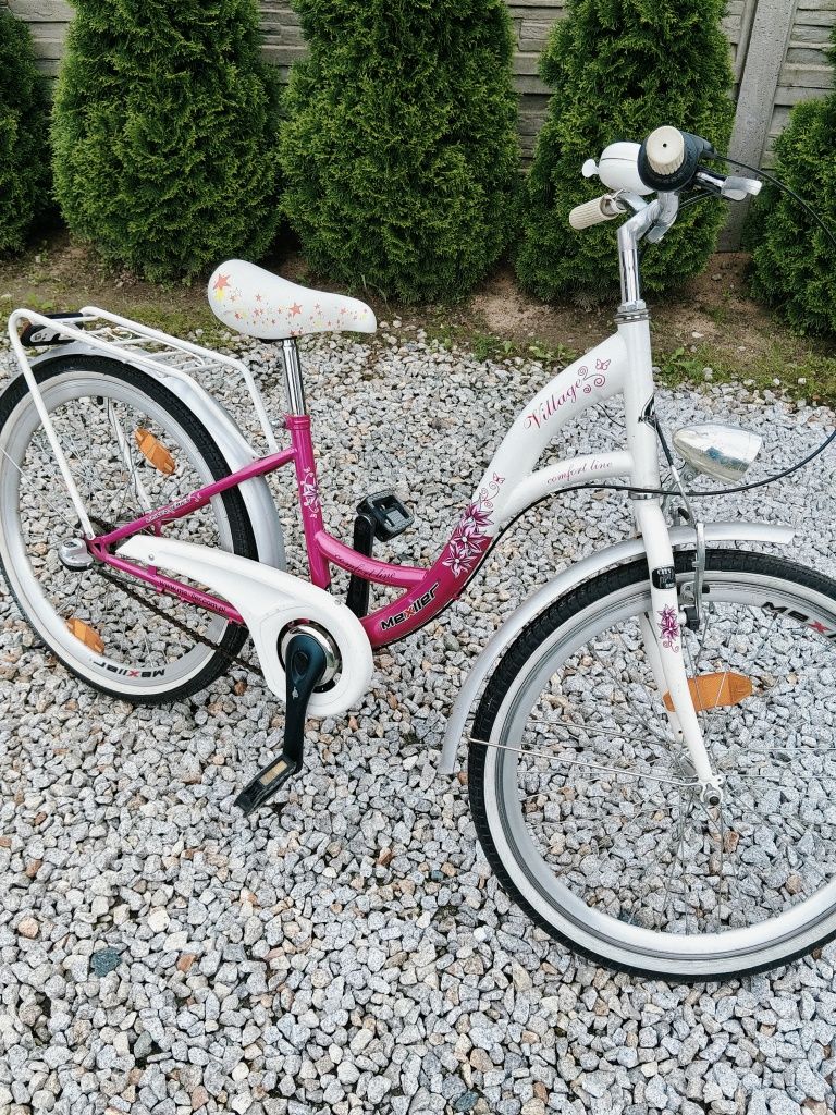 Rower 24 dla dziecka  ,łabondek, przerzutka Nexus 3biegi