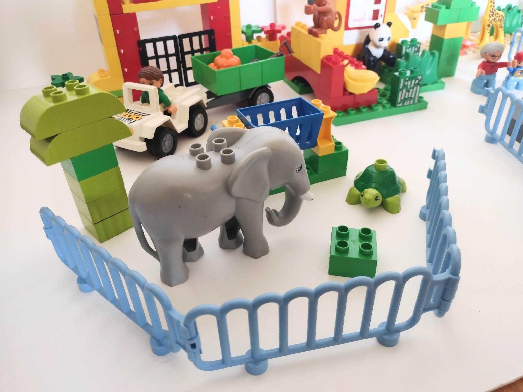 Lego duplo - duże zoo 6157 i inne dodane