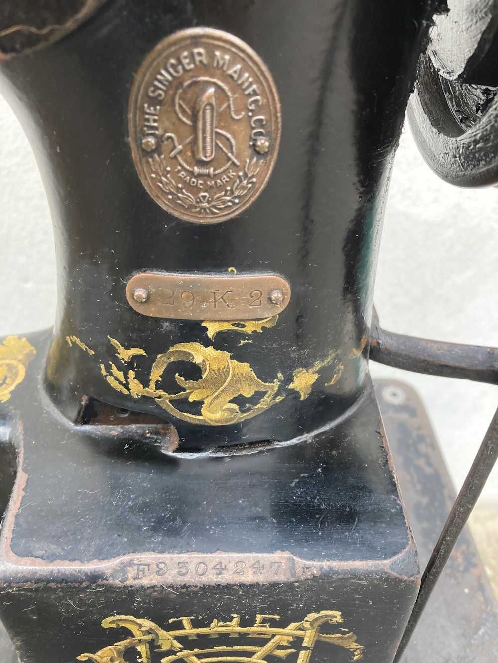 Maquina costura sapateiro Singer 29K2