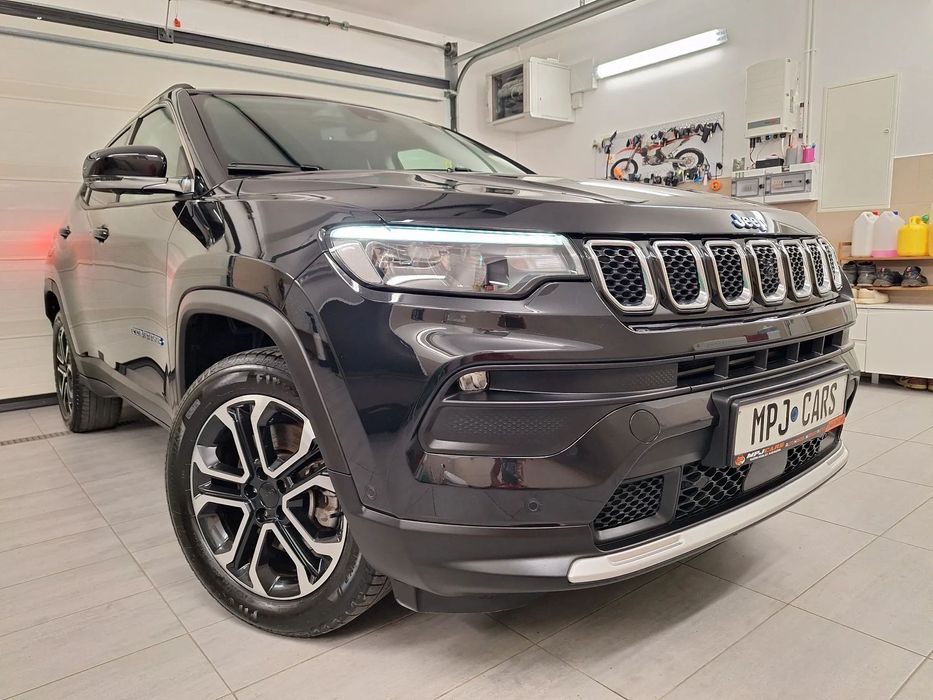 Jeep Compass 1.3 plug-in 4x4 95 tys km calutki oryginał stan salonowy