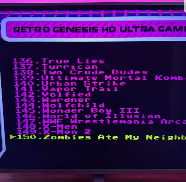 Ретро приставка Retroad / Retro Genesis 16-bit HD Ultra, 450 ігор