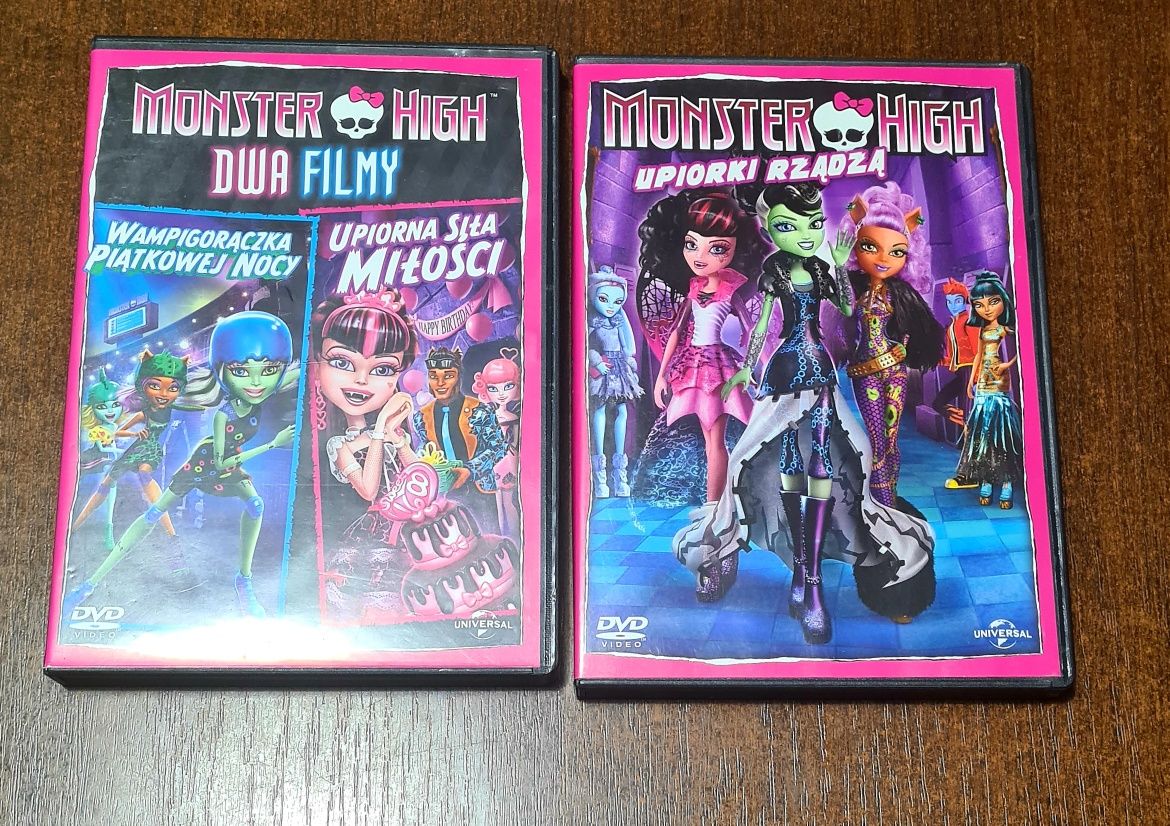 Monster High 2 płyty DVD