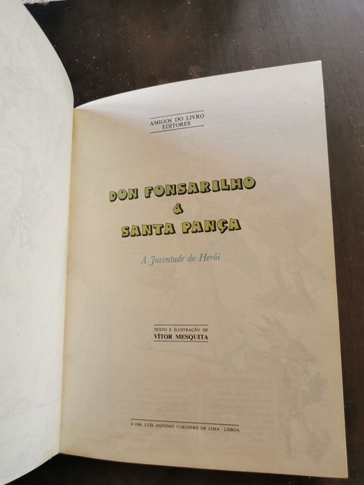 Don Fonsarilho & Santa Pança - Vítor Mesquita