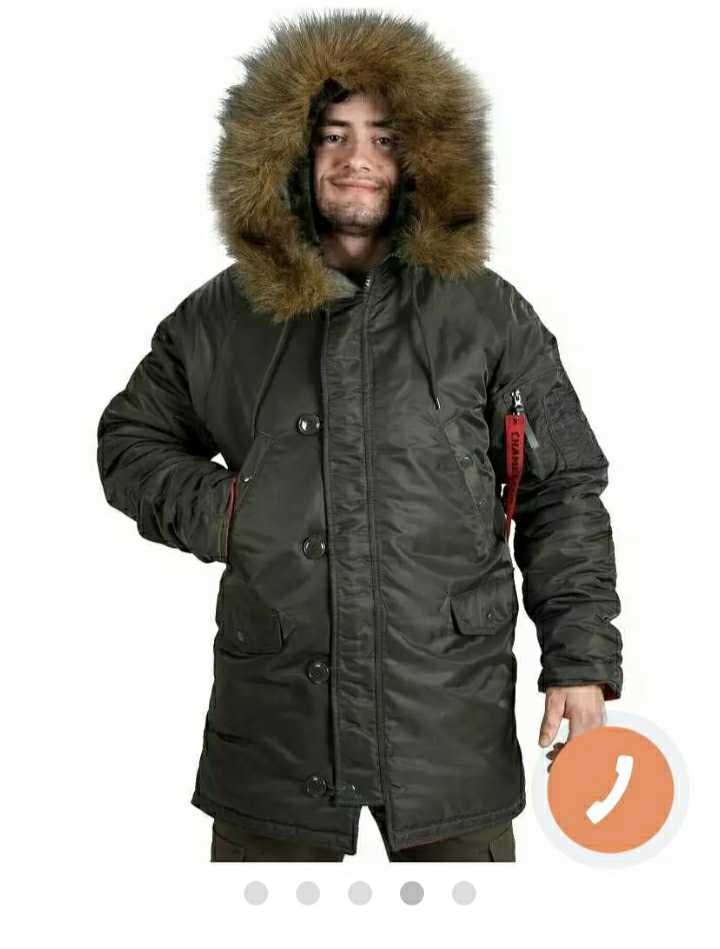 Куртка Аляска N3B slim fit