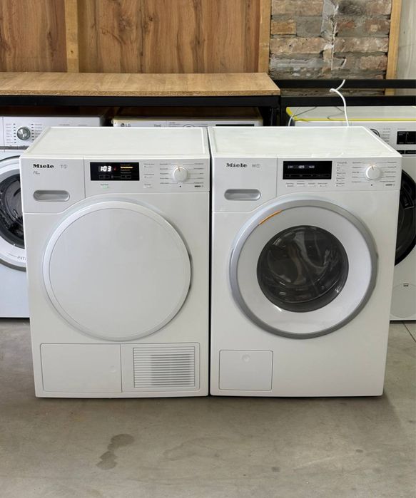 Преміальний комплект Miele — Пральна машина + Сушильна машина