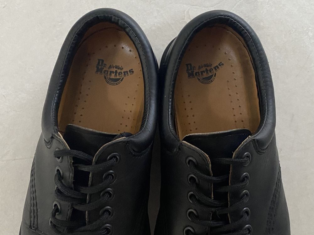 Dr.Martens 41 glany czarne niskie skóra naturalna