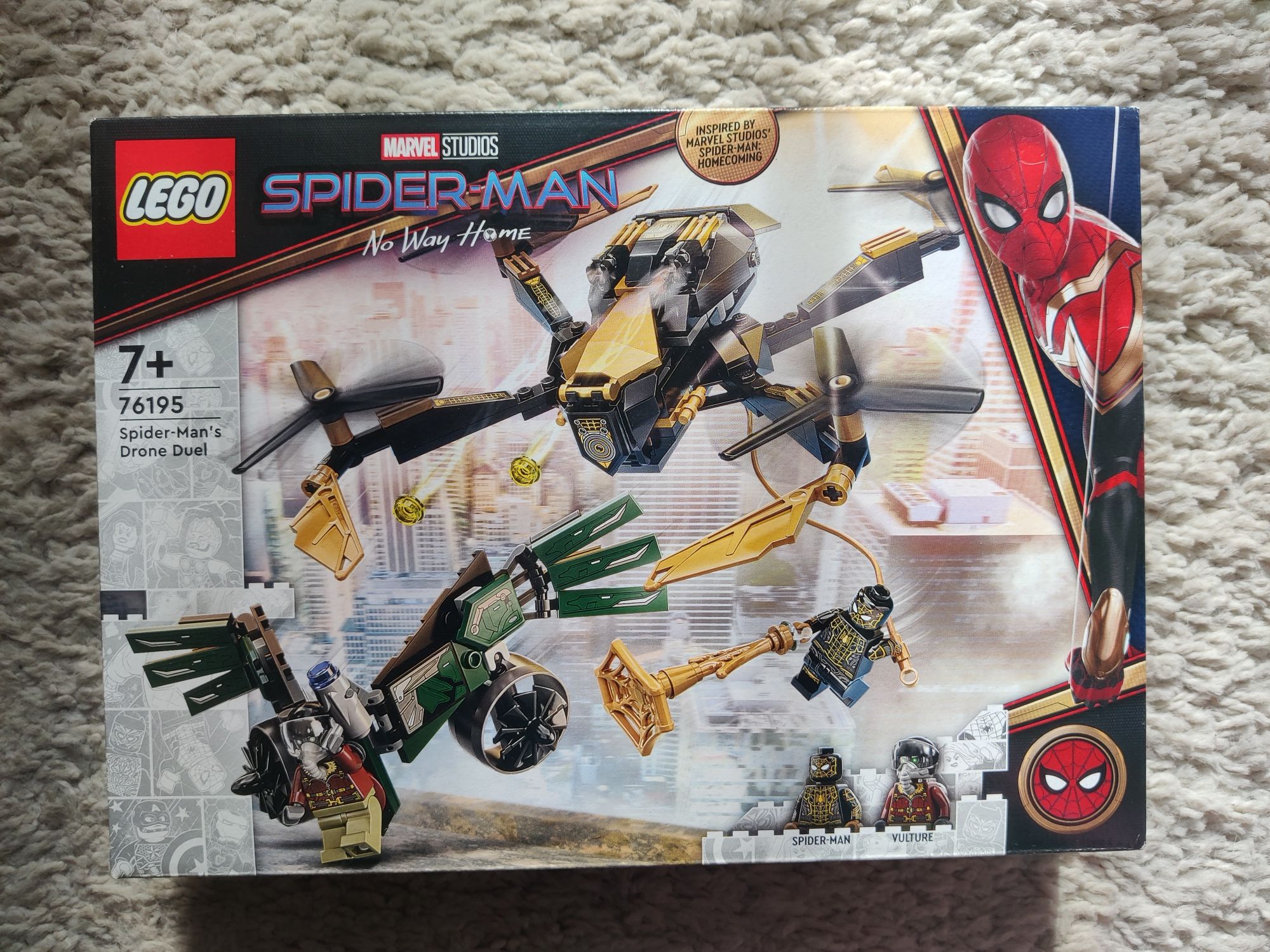 Lego Marvel Super Heroes 76195 Bojowy dron Spider-Mana