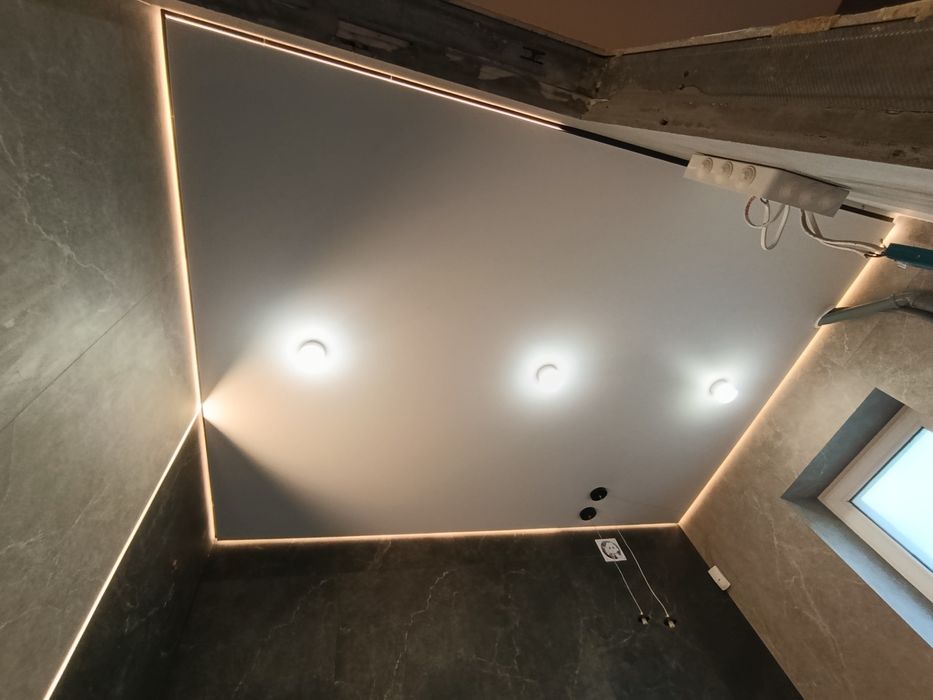 Натяжні стелі Львів 490 грн/м2 під ключ від компанії Стеляр