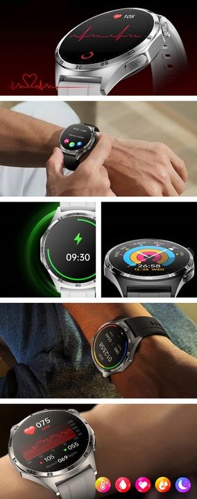 Smartwatch Zegarek Męski Z Ekg Pomiar Cukru Puls Ciśnienie Rozmowy Men