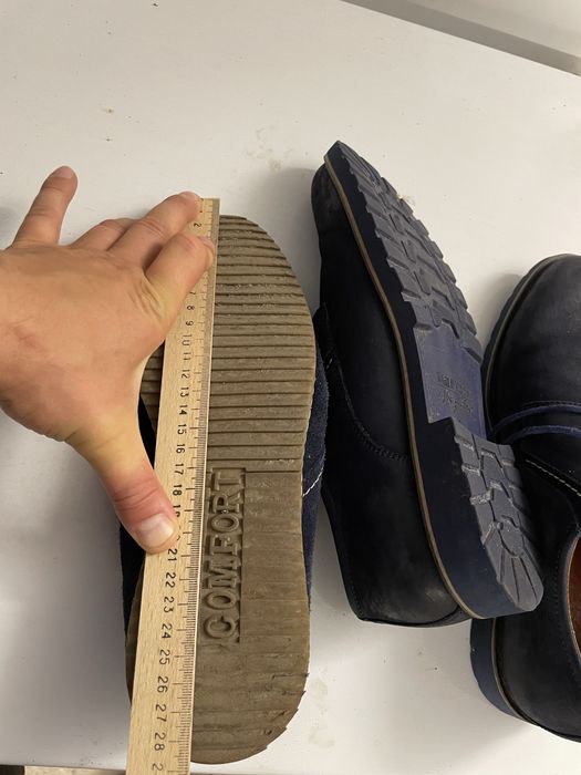 Замшеві туфлі Comfort 40р 260мм