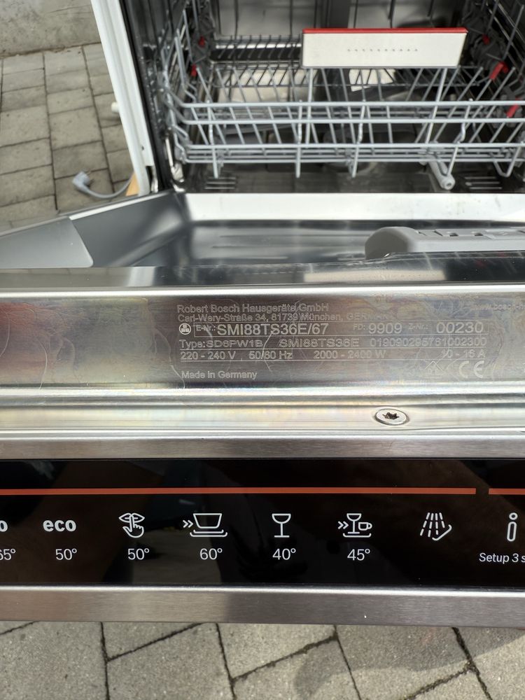 Zmywarka do zabudowy Bosch SMI88TS36E