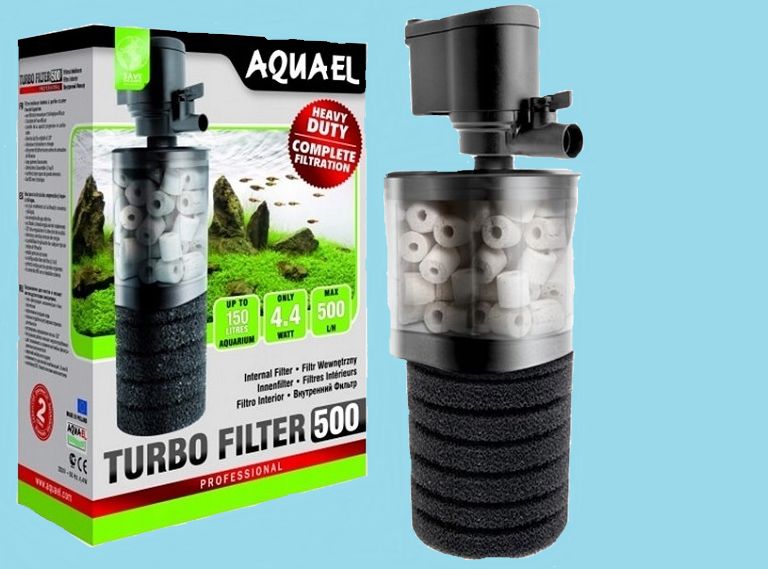 Filtr wemnętrzny do akwarium Aquael Turbo 500lh 4,4 W