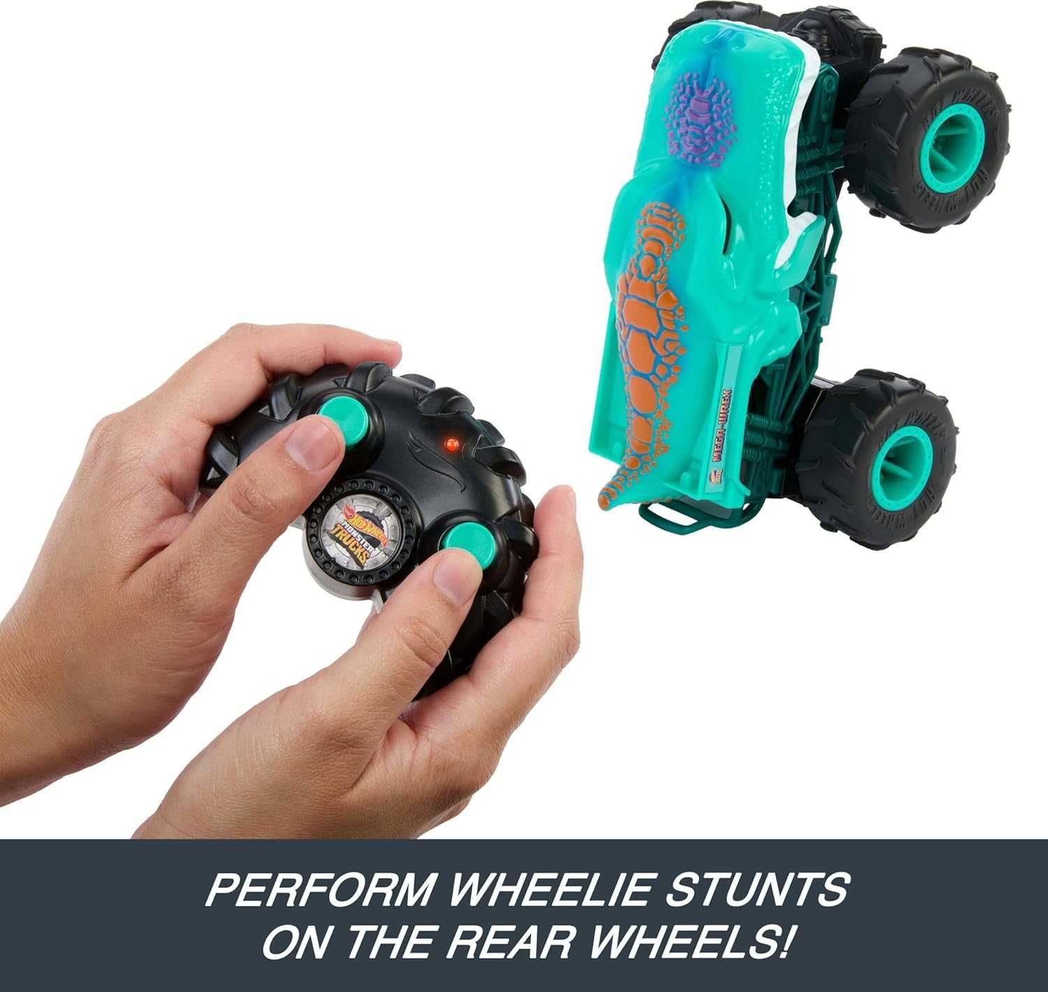 Hot Wheels Monster Truck RC, Mega-Wrex in 1:24 Машинка пульт хот вілс