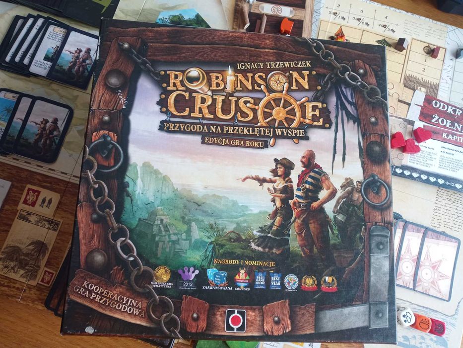 Gra planszowa Robinson Crusoe: Przygoda na przeklętej wyspie