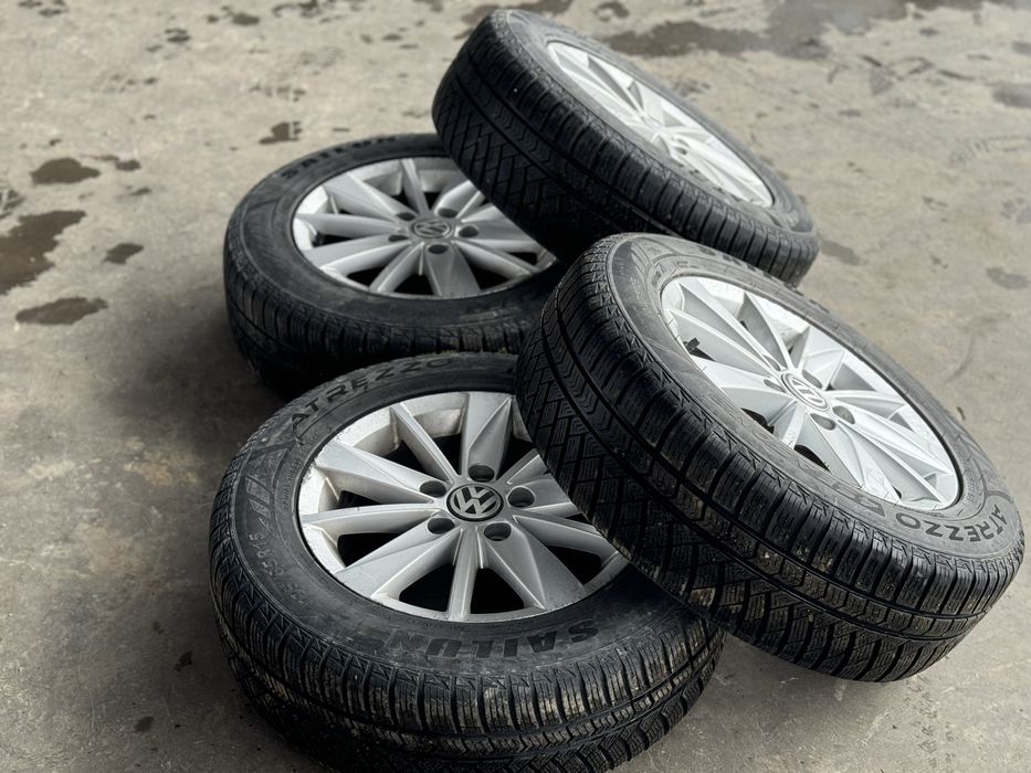 Диски з резиной на Volkswagen golf