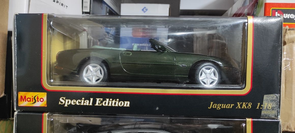 1/18 jaguar xk8 Maisto carro coleção miniatura