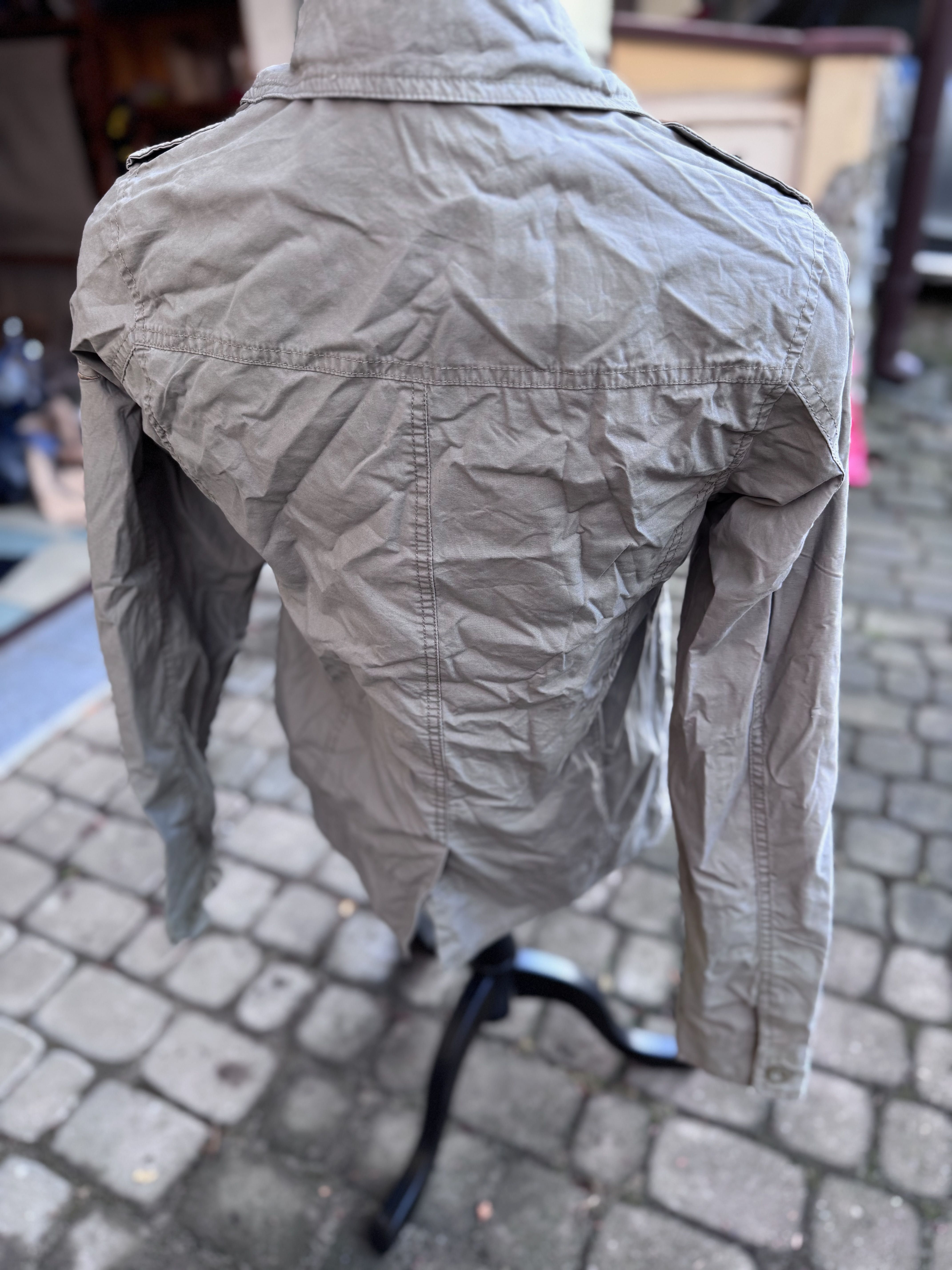 Kurteczka wiosenna/ bluza khaki, r.S (176 cm)