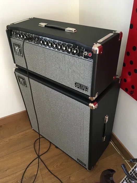 Music Man HD-130 Reverb plus kolumna 4x12