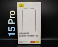 Apple iPhone 15 Pro. Baseus 2 защитных стекла. Премиум качество