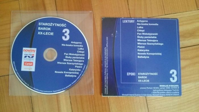 lektury szkolne wersja CD