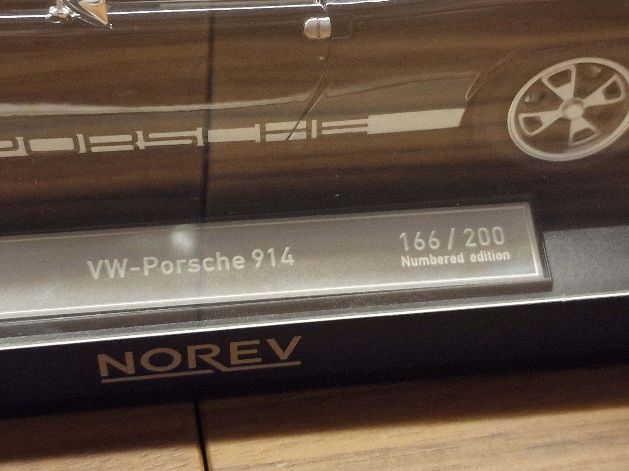 Porsche 914 1/18 NOREV (NOVO) Edição limitada a 200 miniaturas