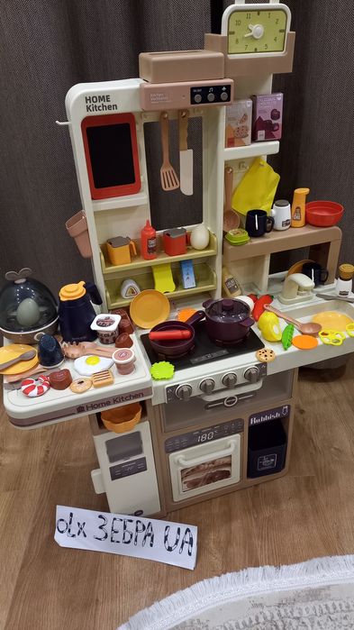 Кухня дитяча 93см.з яйцеваркою,нові,пар,вода,світ нові 889-