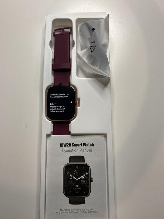 Inteligentny Smartwatch IDW20,Alexa 5ATM IP68 wodoodporny