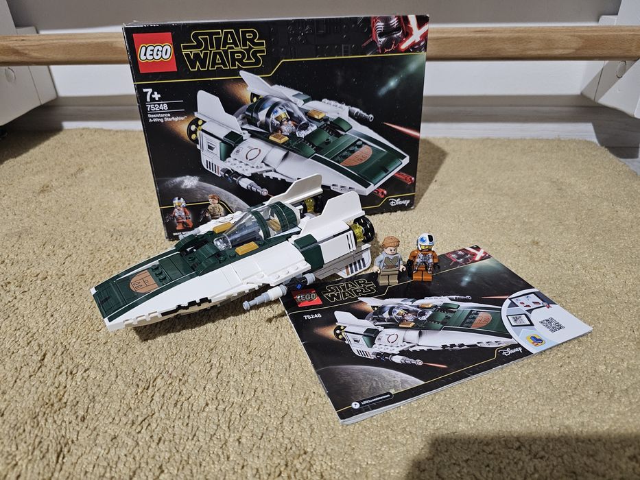 Zestaw Lego Star Wars 75248 Resistance A-Wing Fighter komplet!