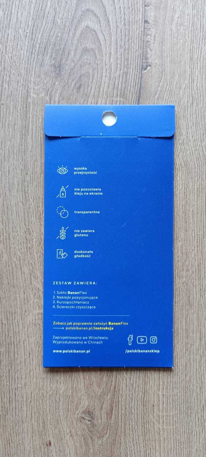 Polski Banan Szkło hybrydowe BananFlex do Xiaomi POCO F3