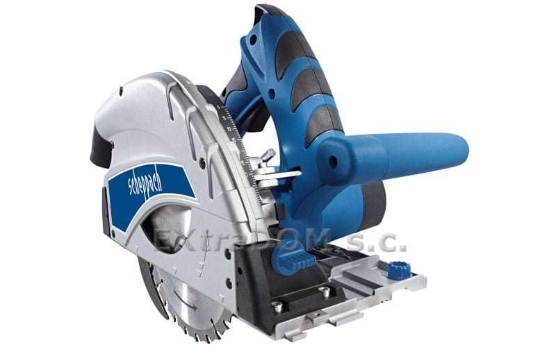 Дискова пила занурювальна 160 мм Scheppach PL55 + рейка
